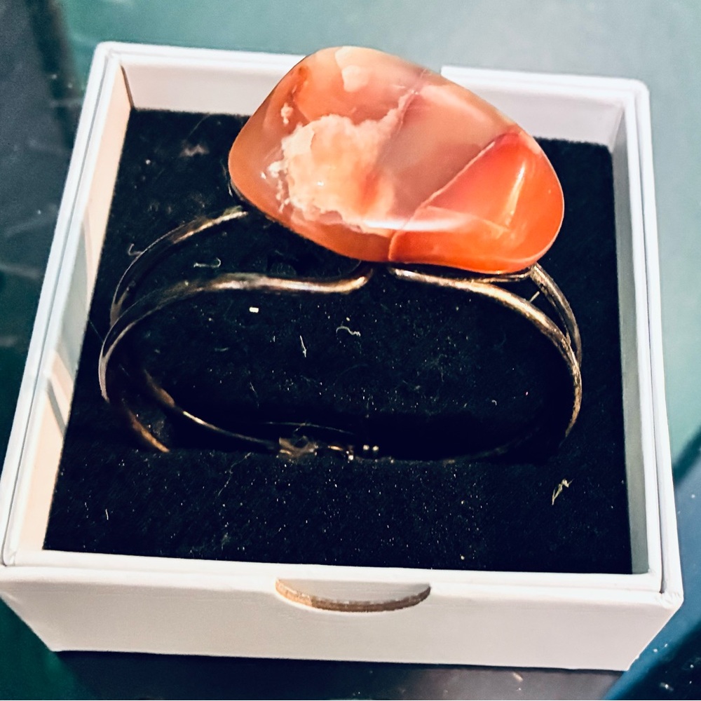 Elegant Vintage Carnelian  Stone Bracelet
